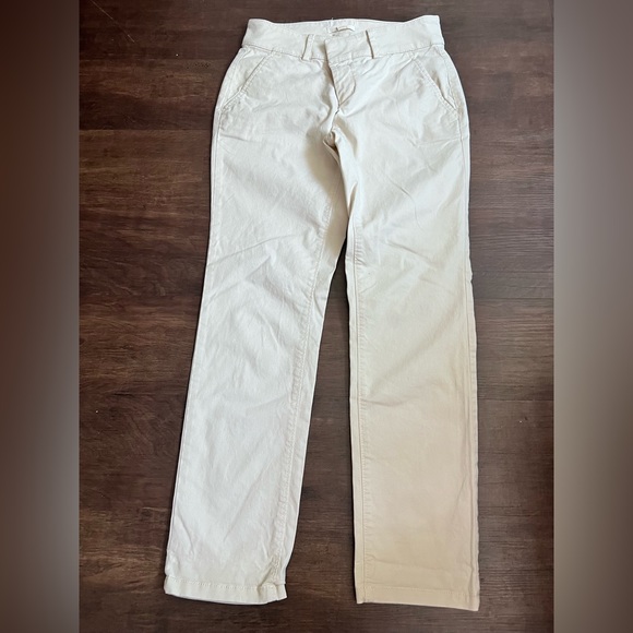 Loft Women’s Pants size 4 Color Cream - Picture 3 of 5